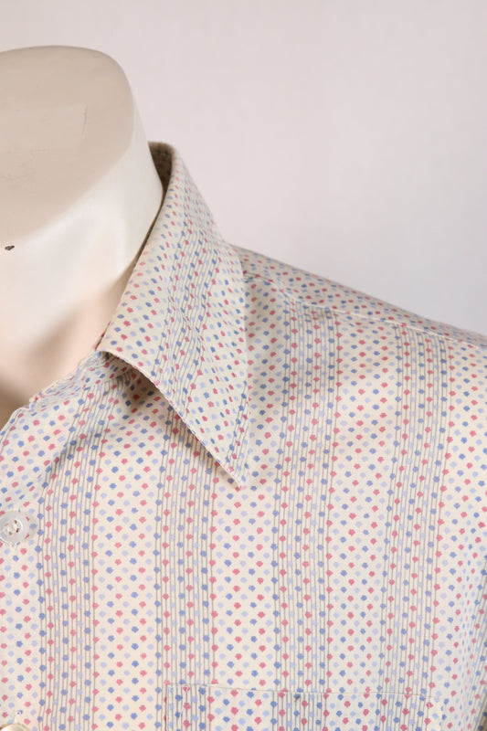 70s patterned shirt