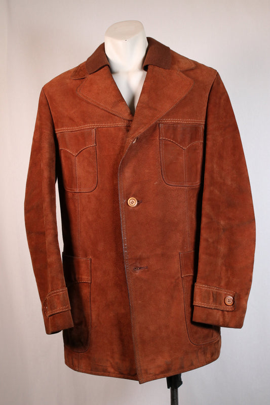 70s leather jacket