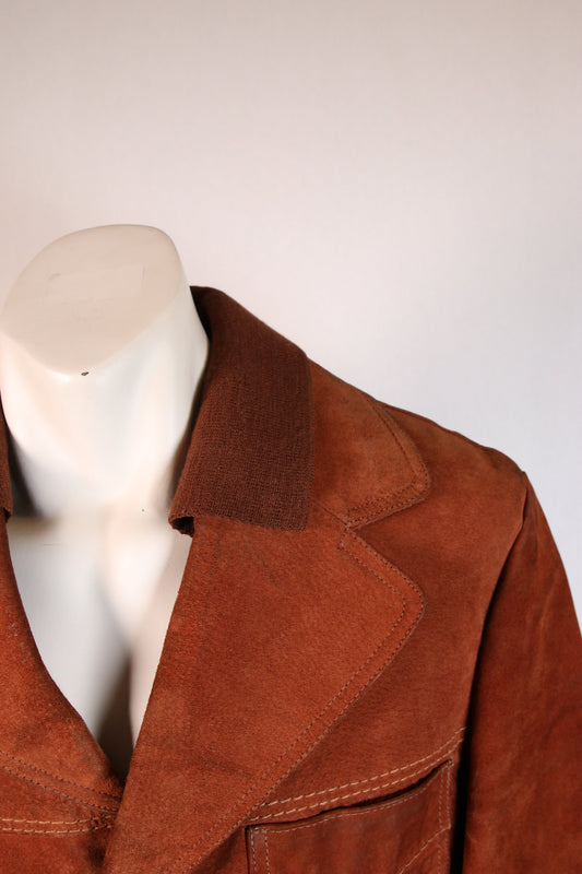 70s leather jacket