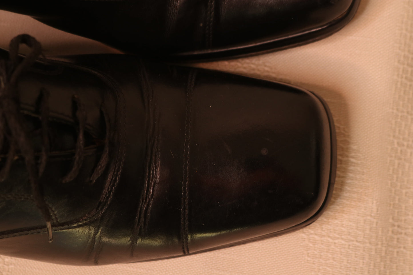 RARE Black Heeled Men's Shoes