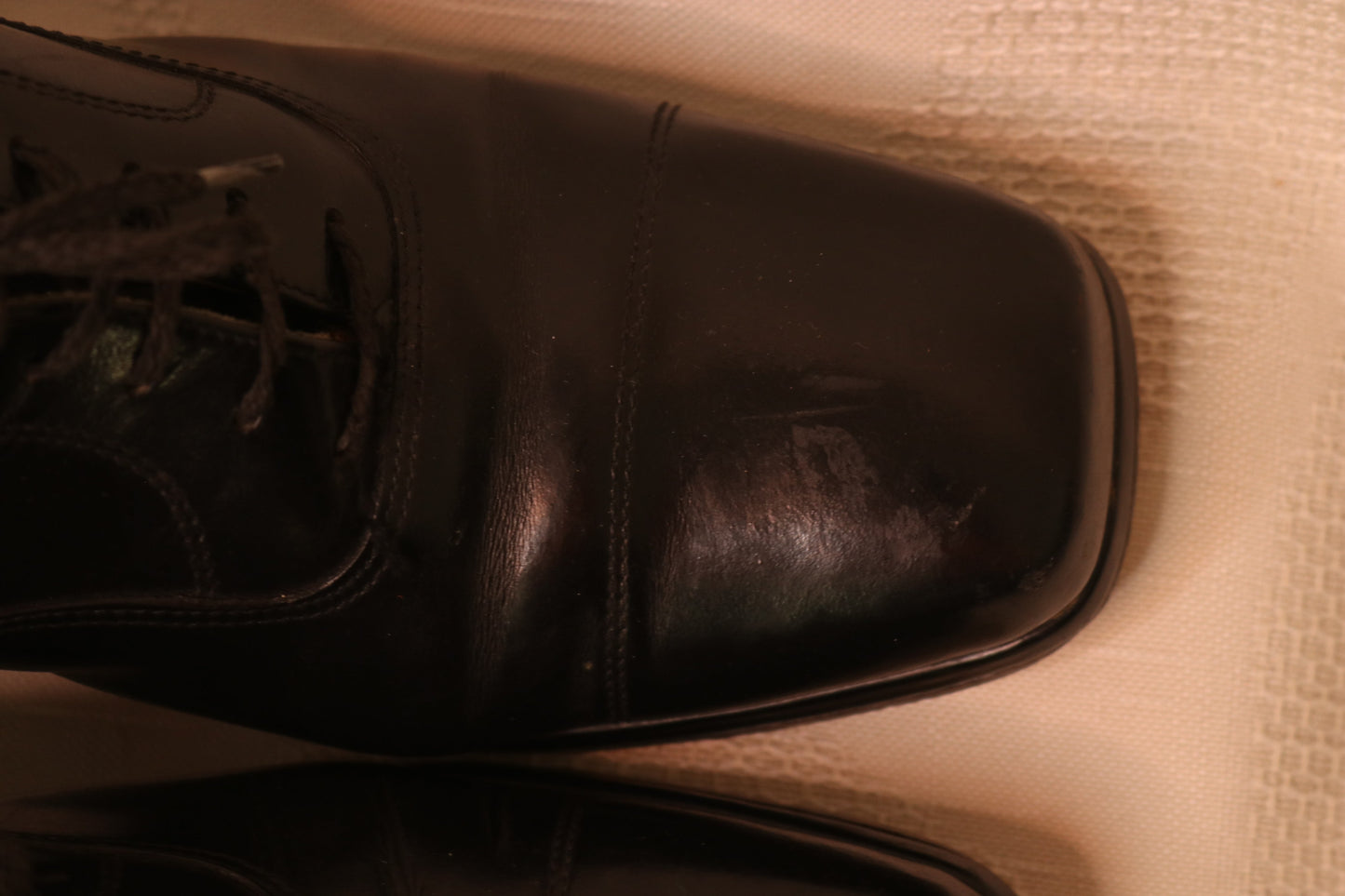 RARE Black Heeled Men's Shoes