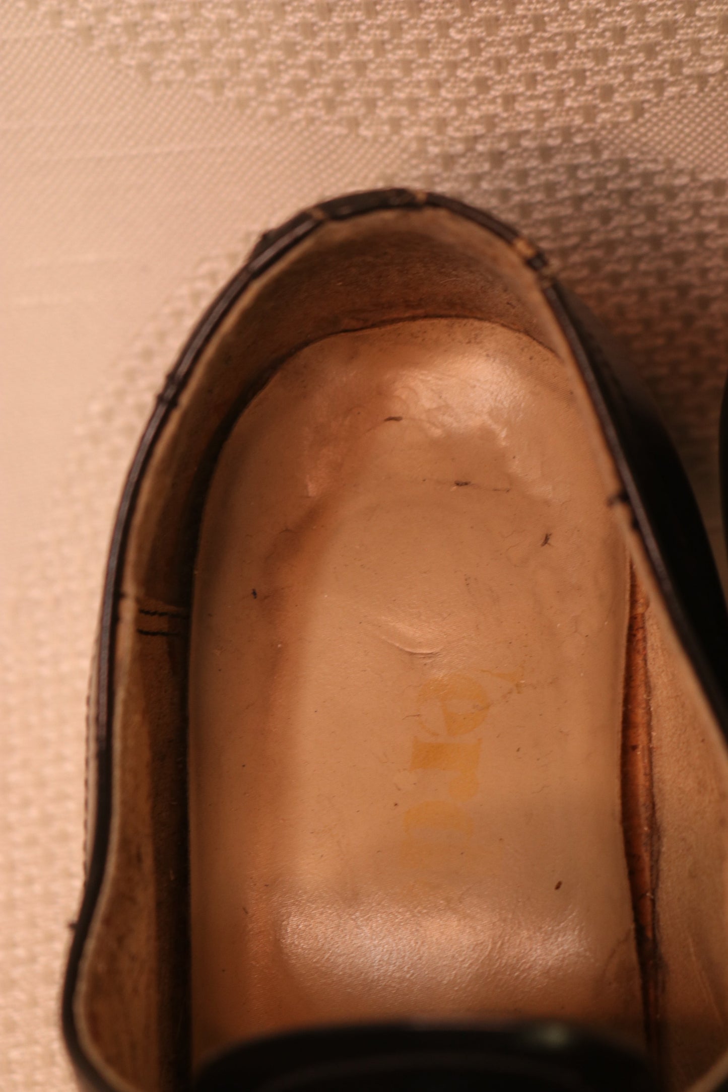 RARE Black Heeled Men's Shoes