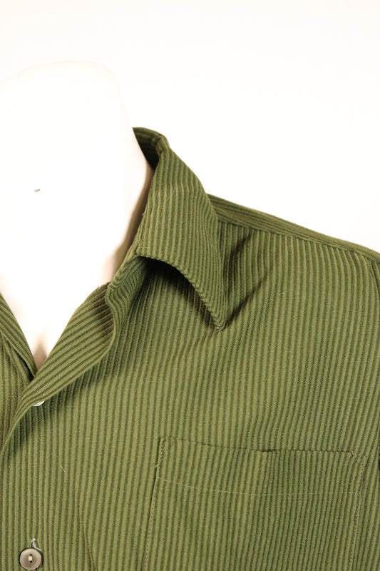 80s faux-corduroy shirt