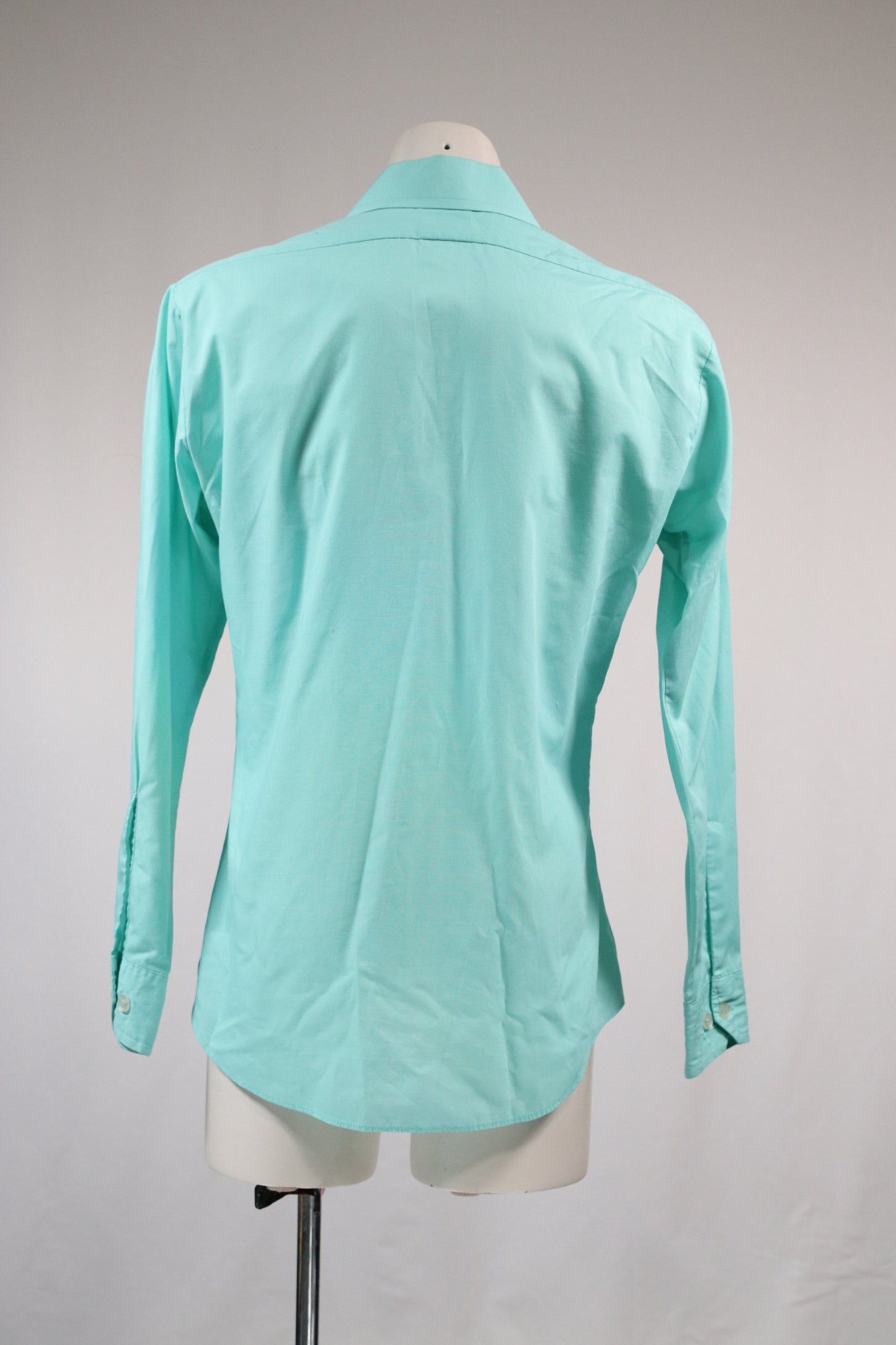 70s mint dagger collar shirt