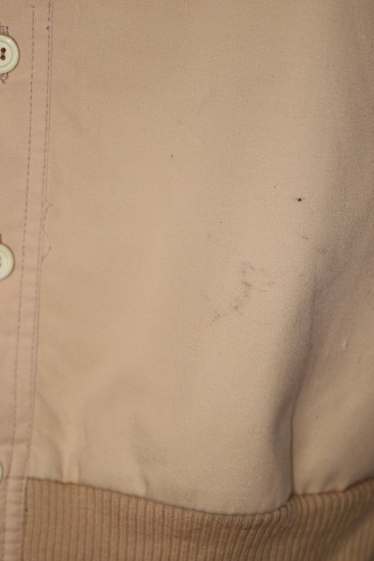 Unique 70s beige overshirt