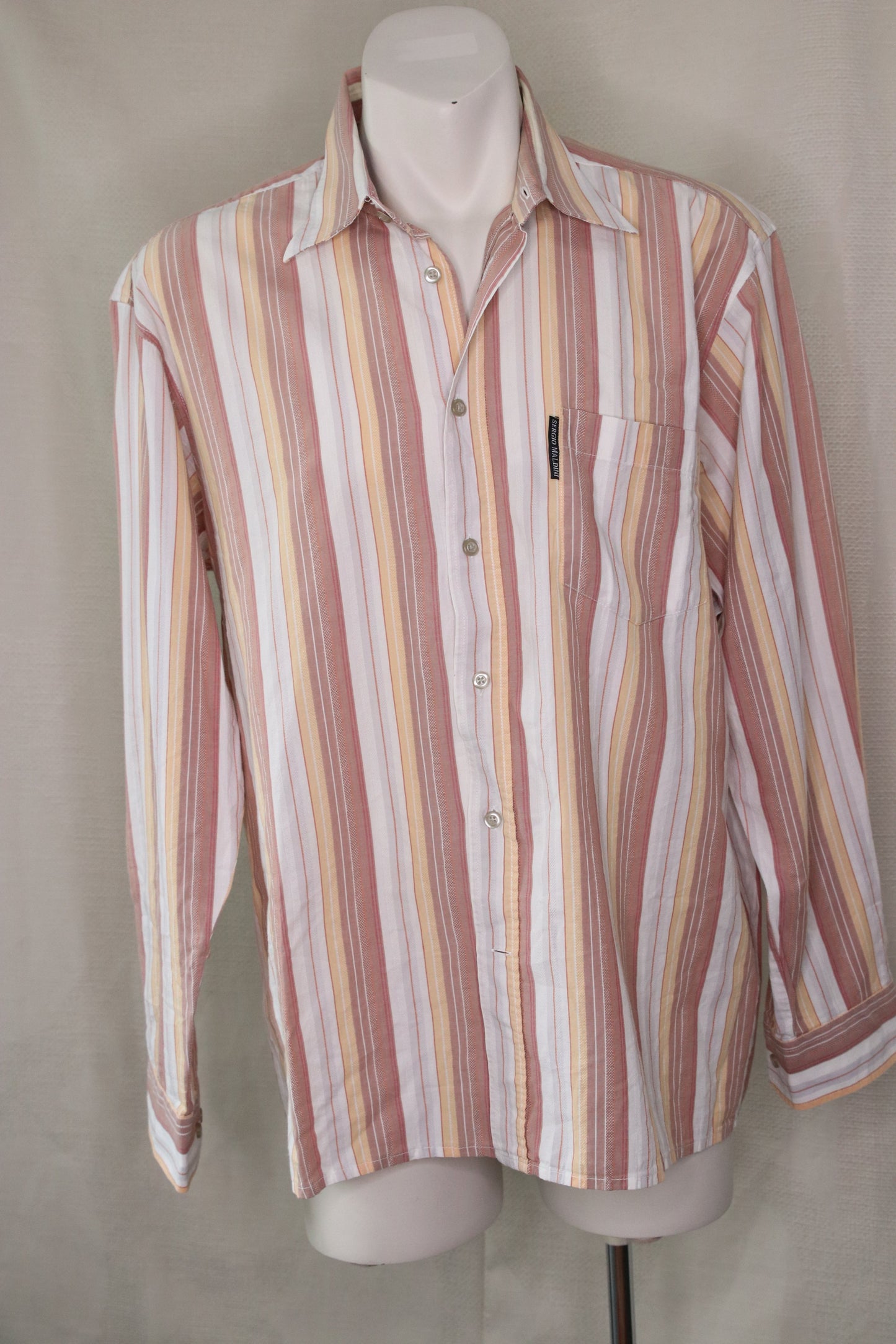 90s striped shirt
