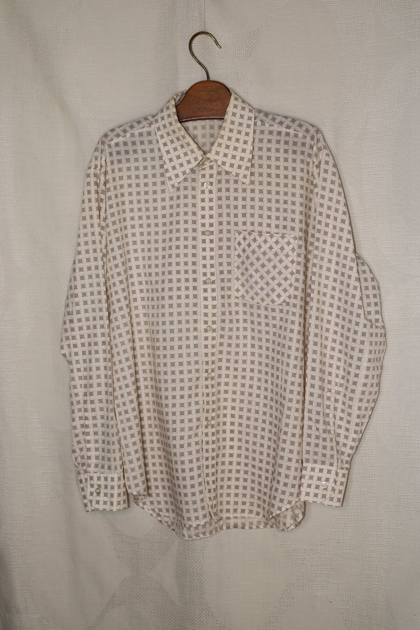 70s print shirt