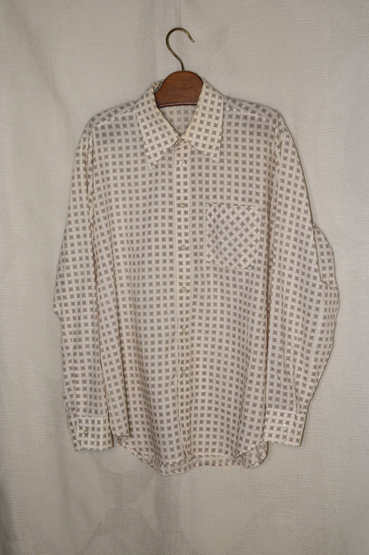 70s print shirt
