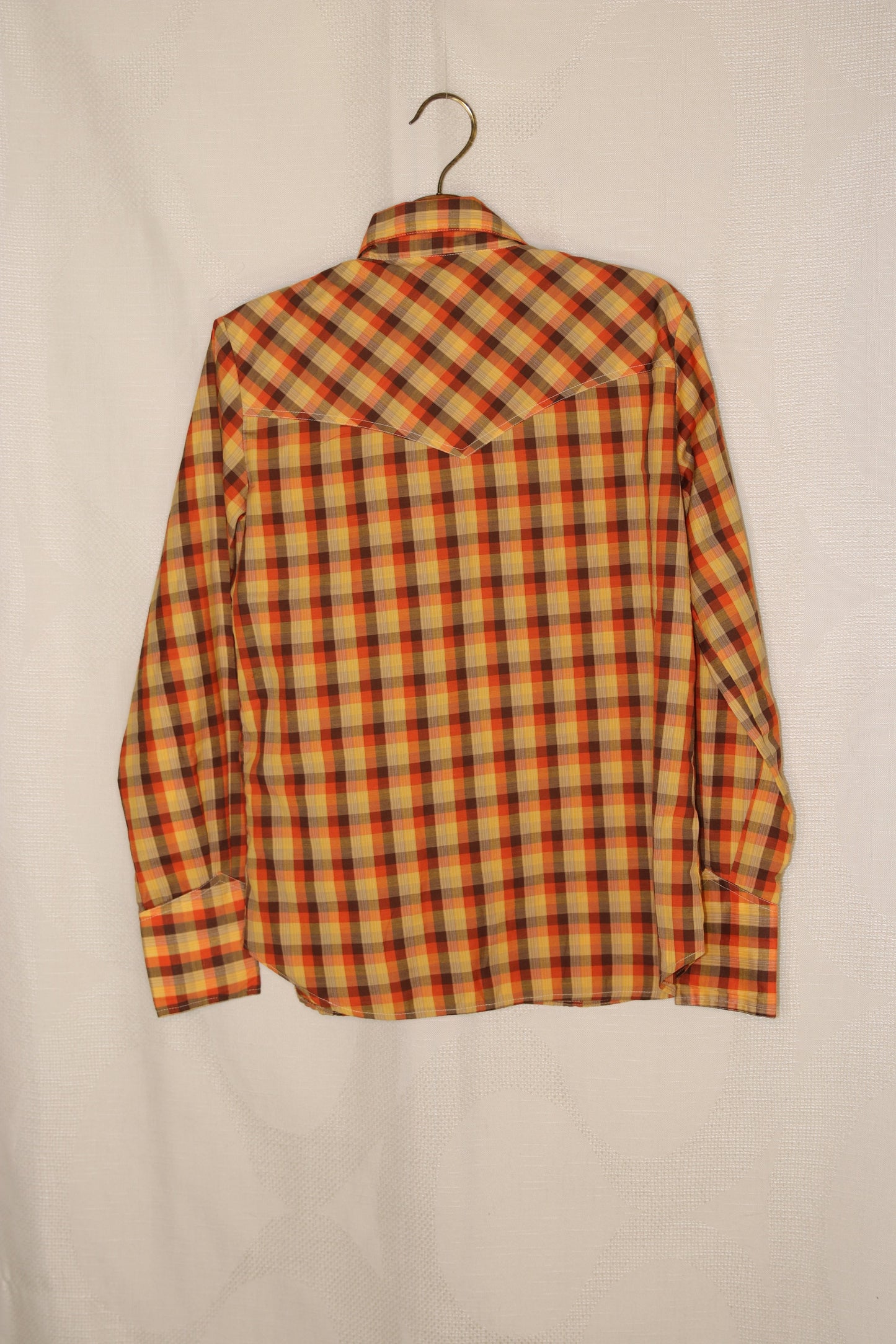 70s Western checkered shirt