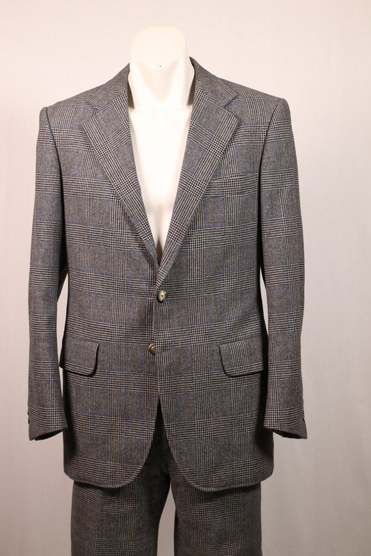 70s grey suit