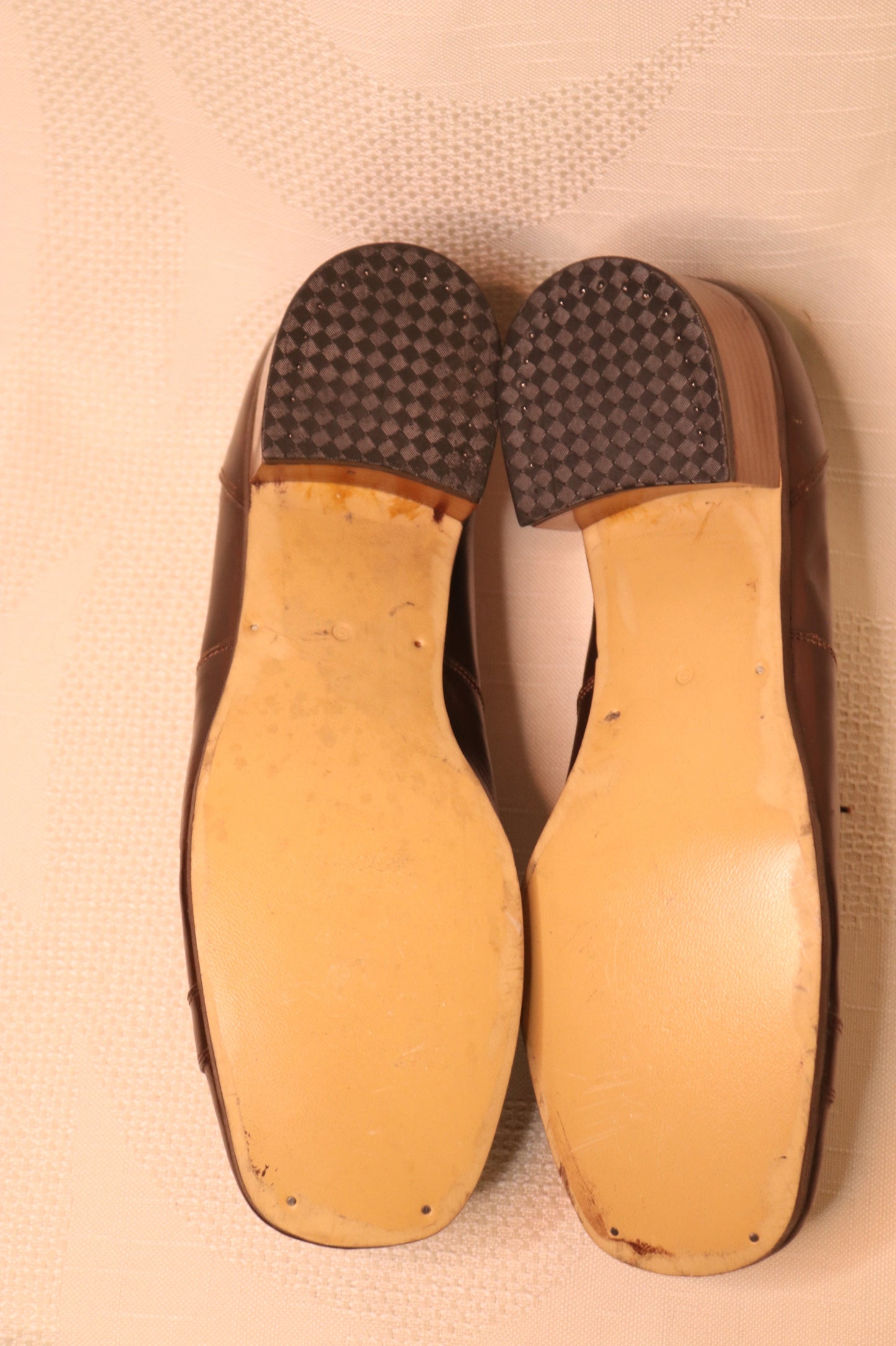 RARE Brown Heeled Men's Shoes