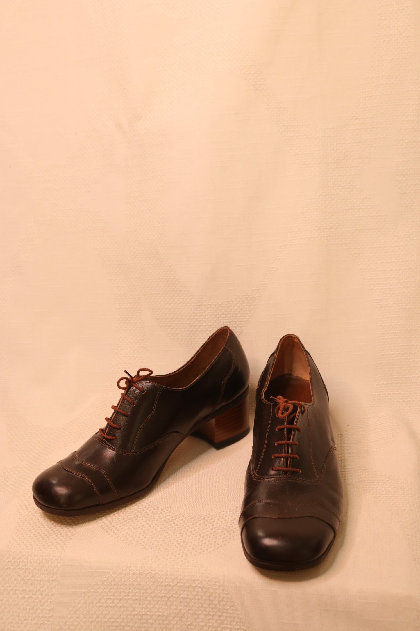 RARE Brown Heeled Men's Shoes