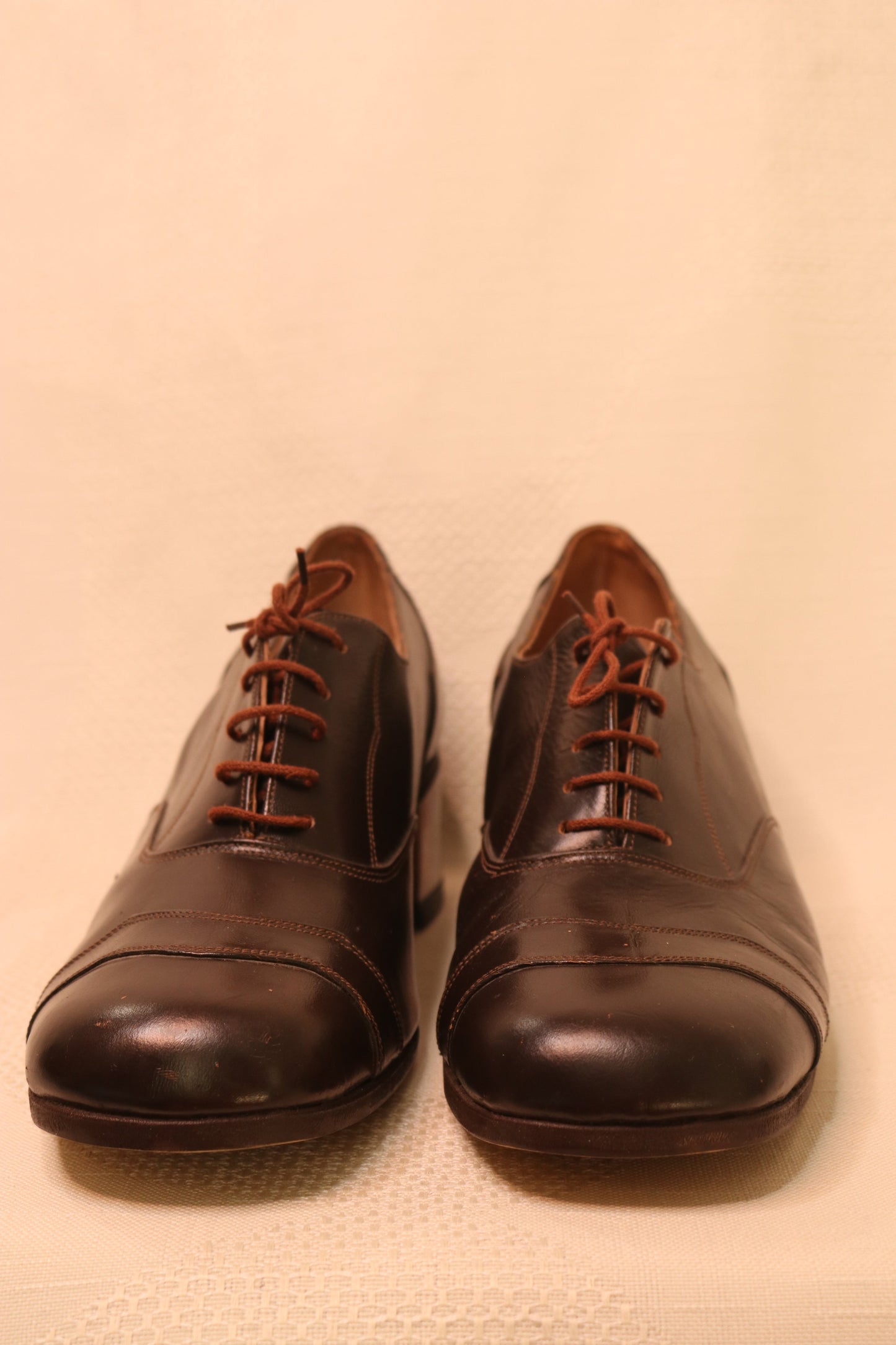 RARE Brown Heeled Men's Shoes