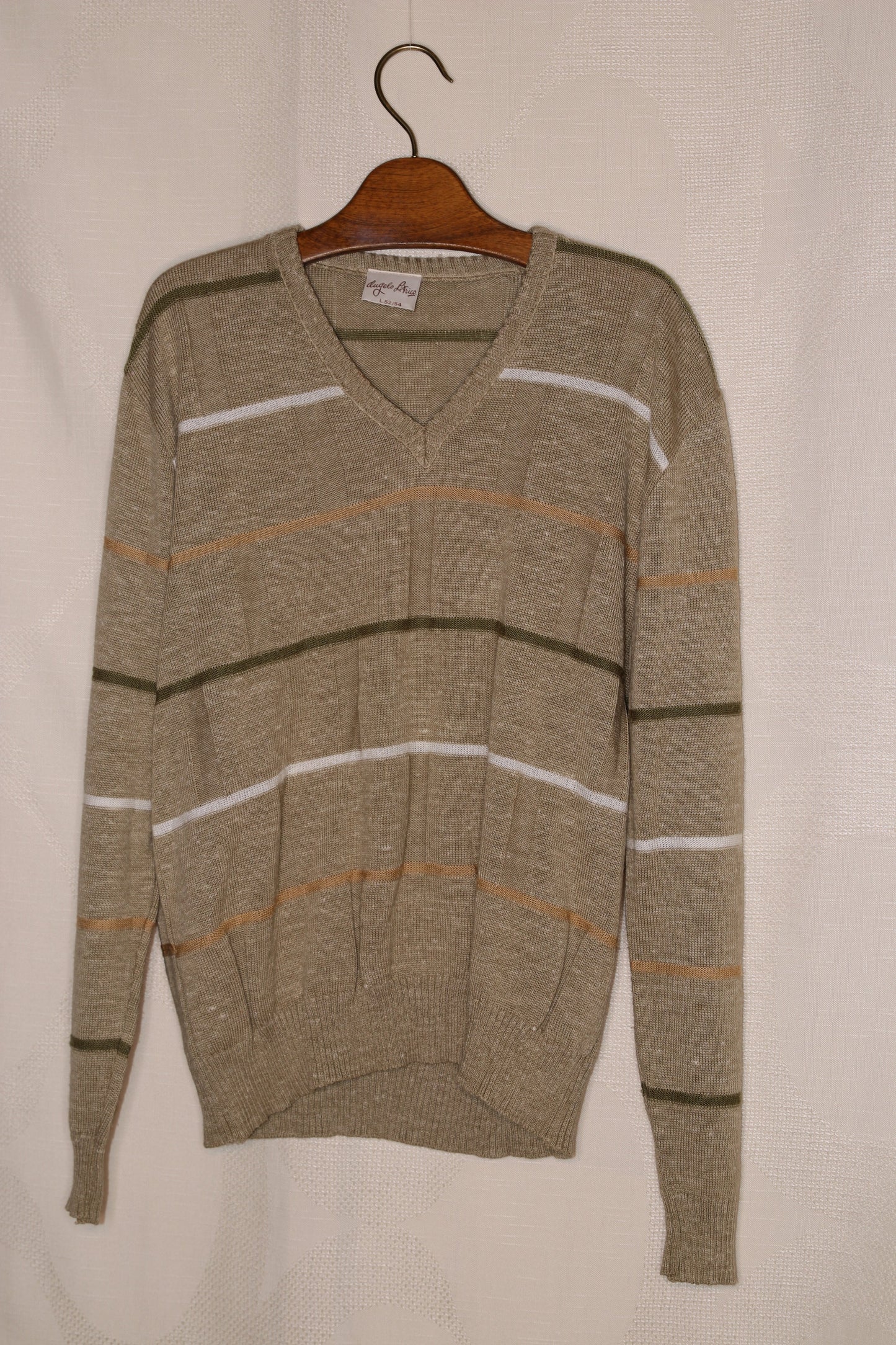 90s Grey patterned sweater