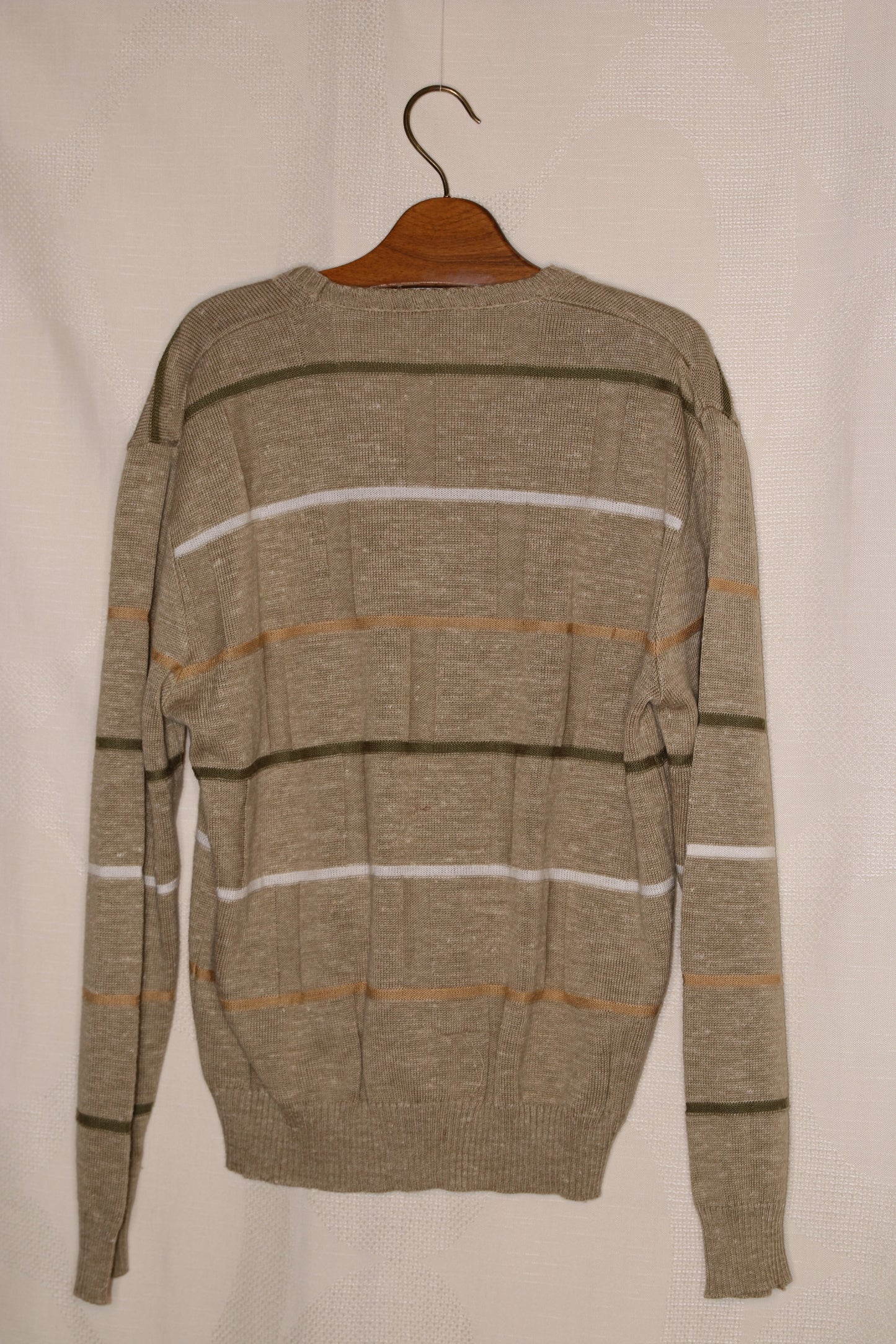 90s Grey patterned sweater