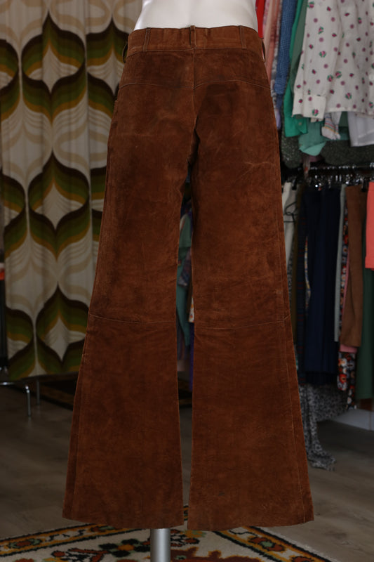 70s Rare suede trousers