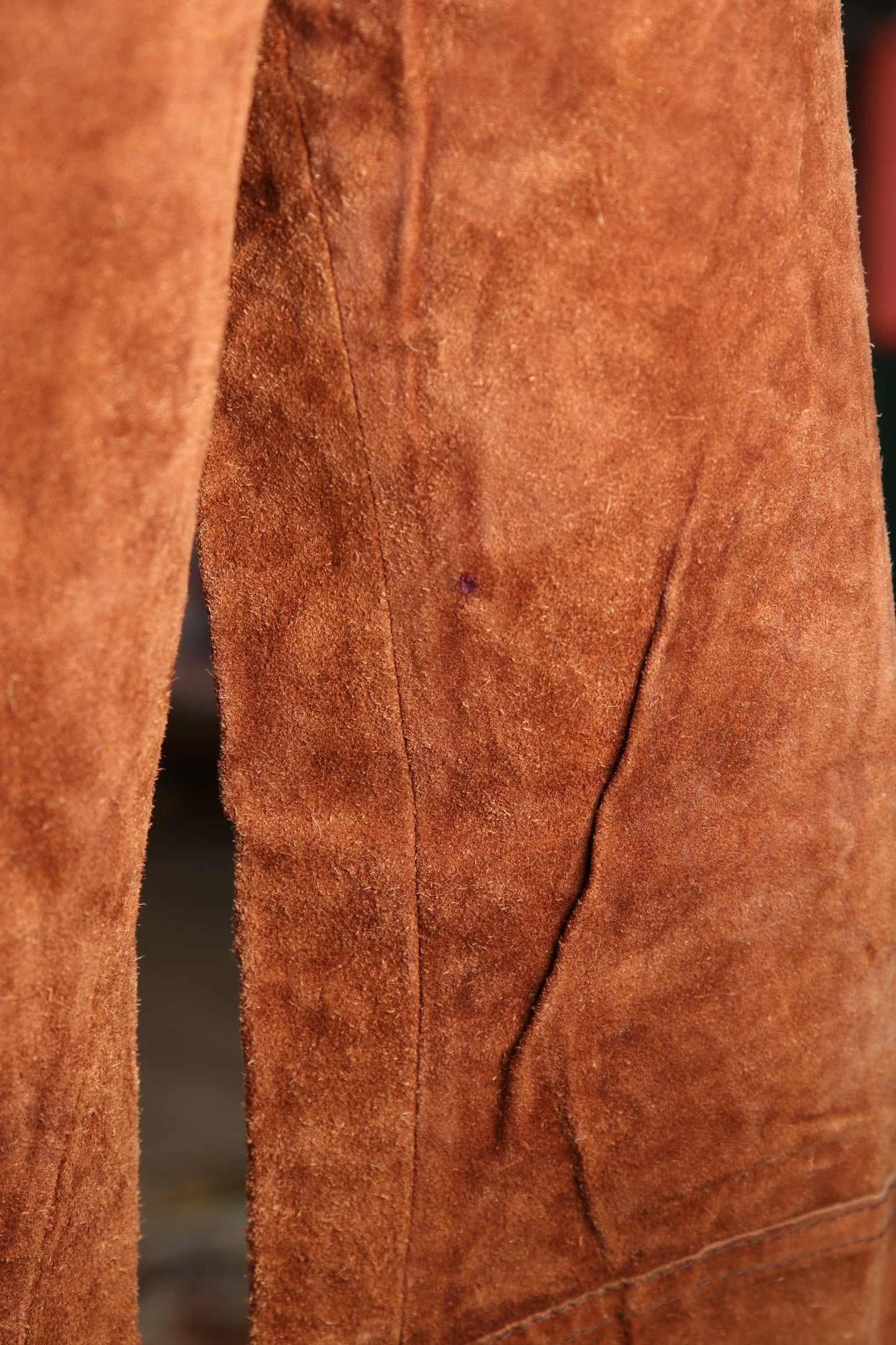 70s Rare suede trousers