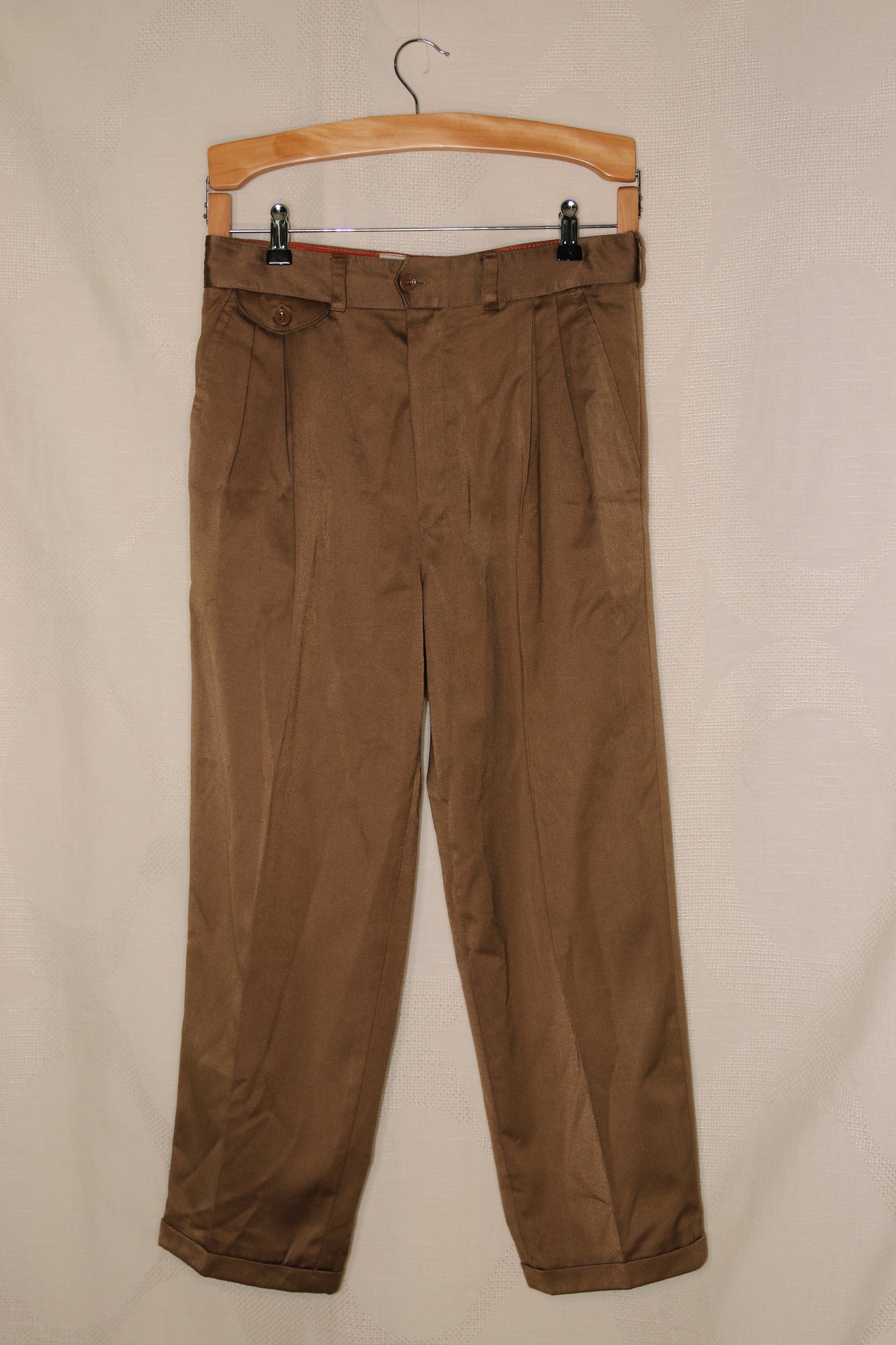 Brown smart trousers