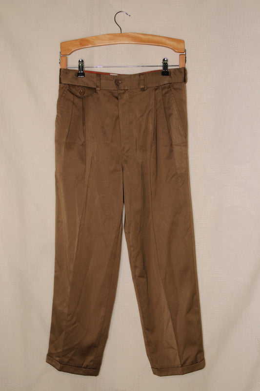 Brown smart trousers