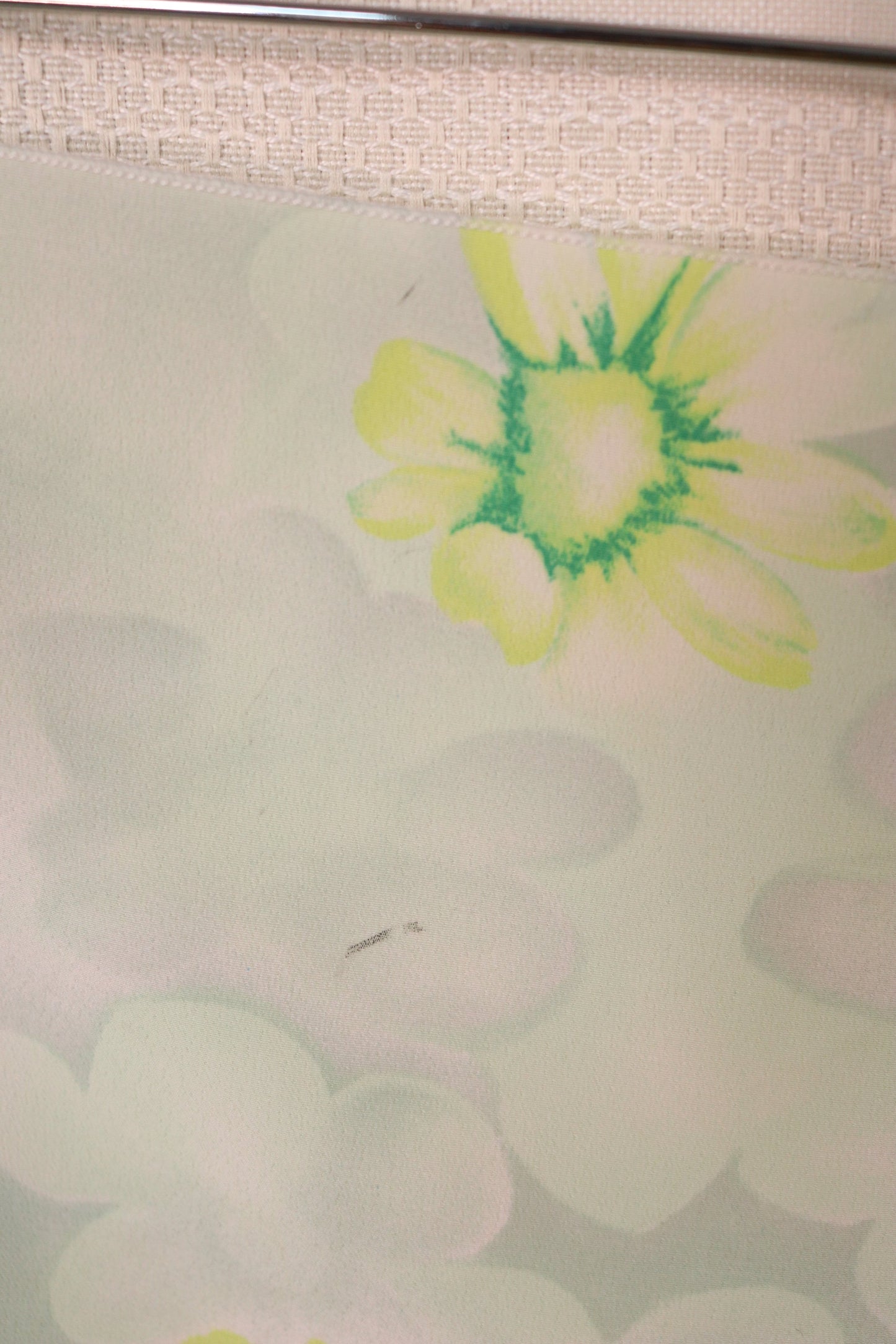 Pastel floral patterned scarf