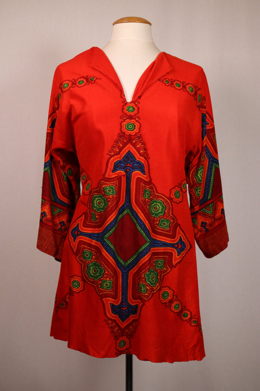 60s hippie minidress