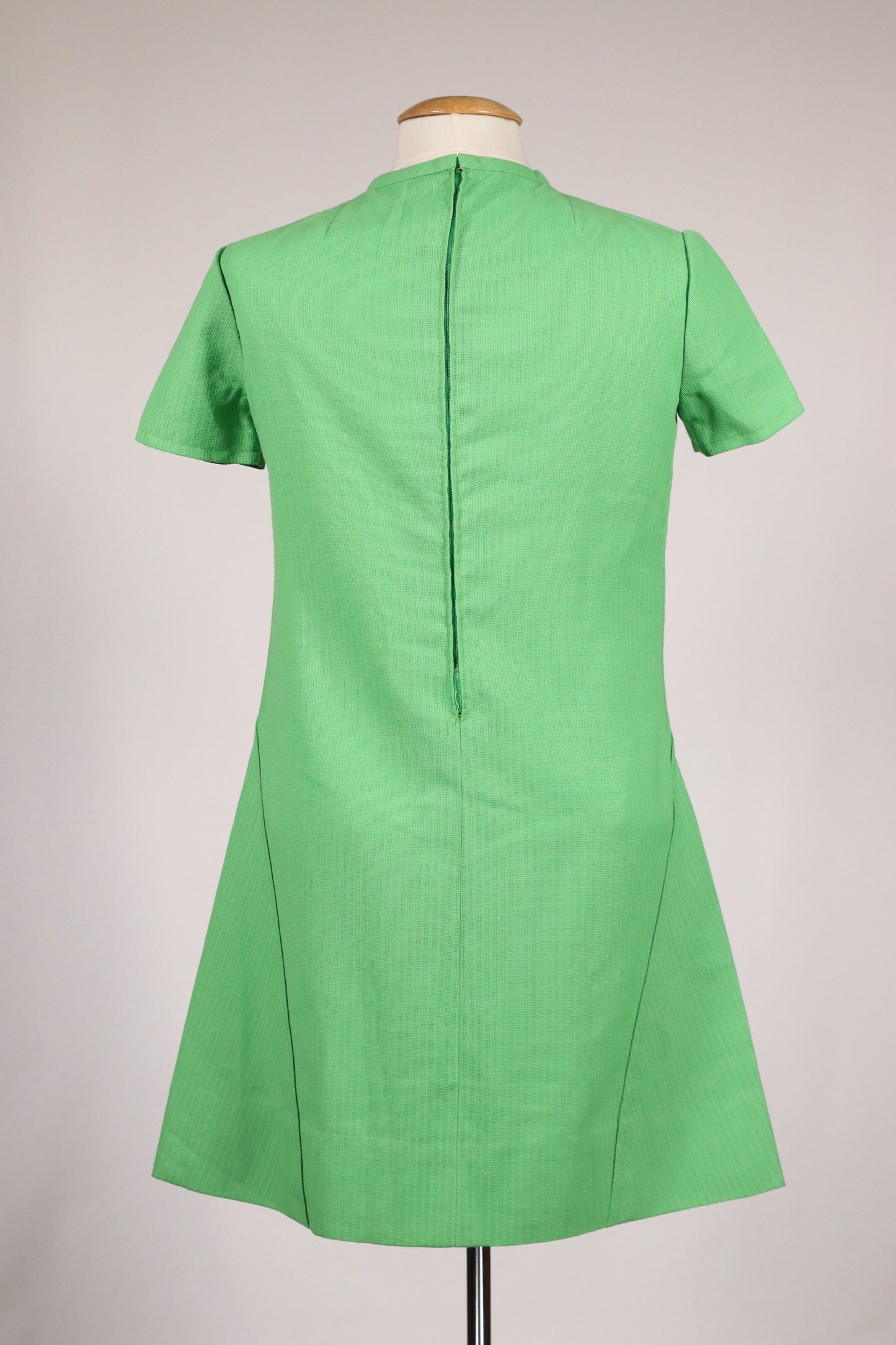 60s green minidress
