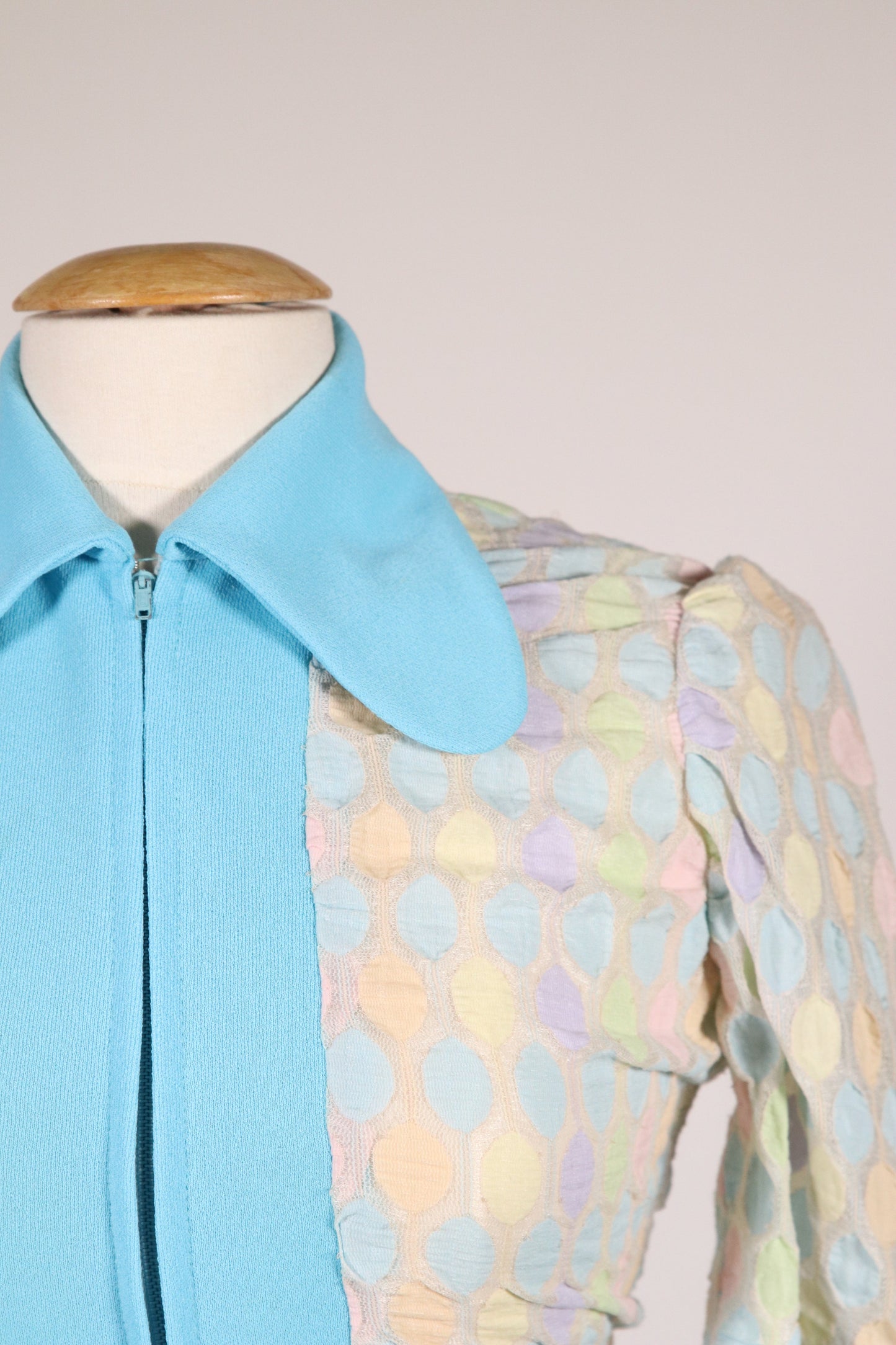 60s blue dress
