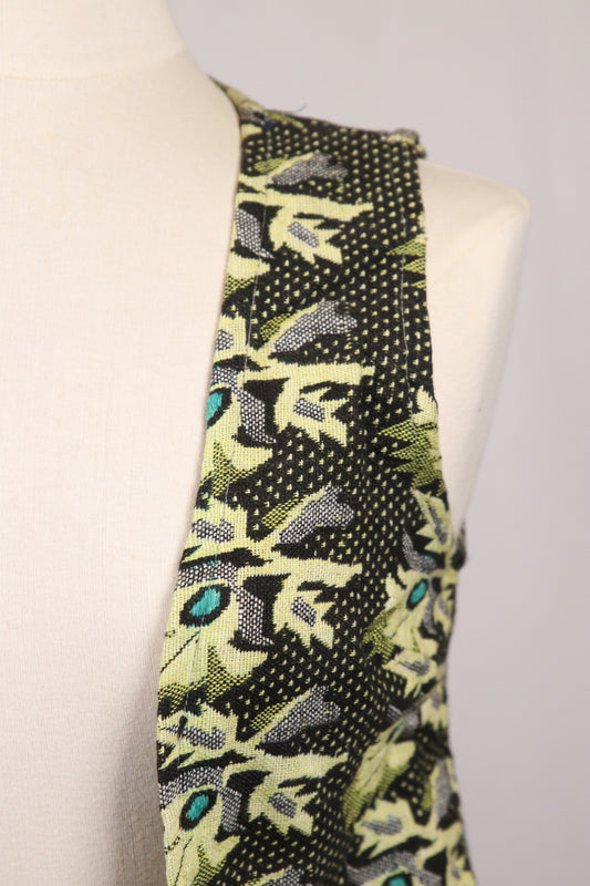 Beautiful 70s patterned vest