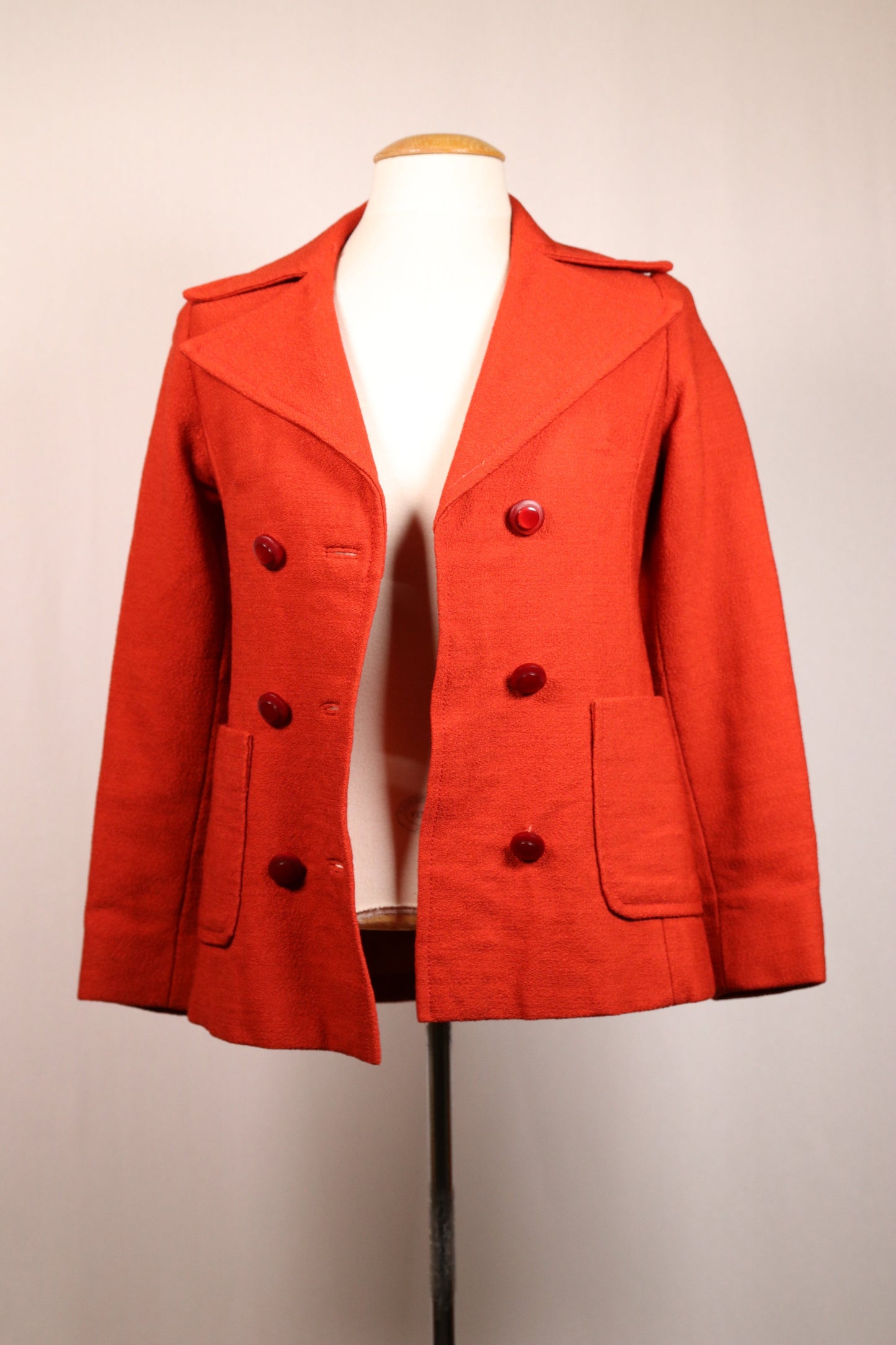 70s red jacket