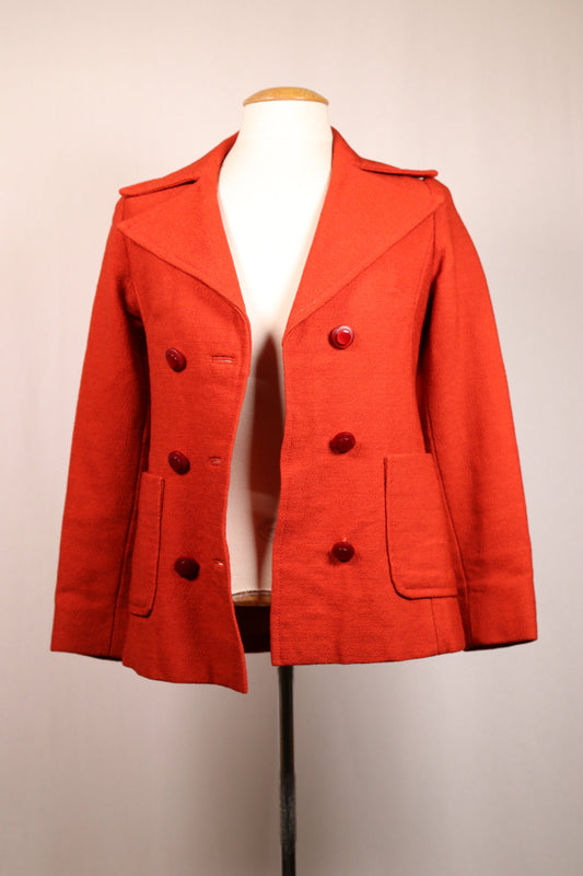 70s red jacket