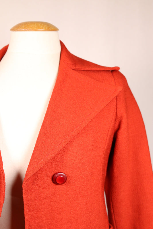 70s red jacket