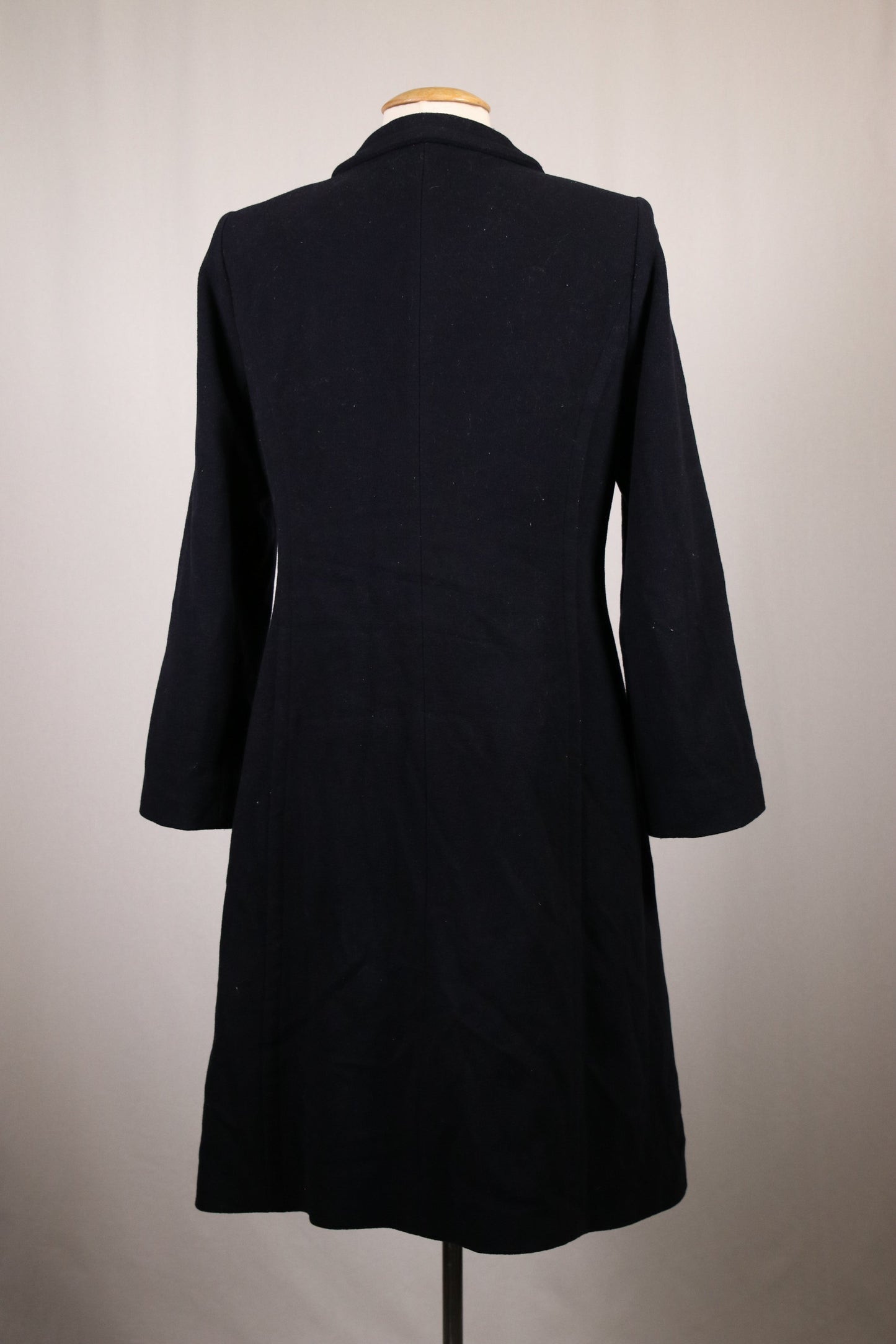 90s wool coat with multifunctional lapels