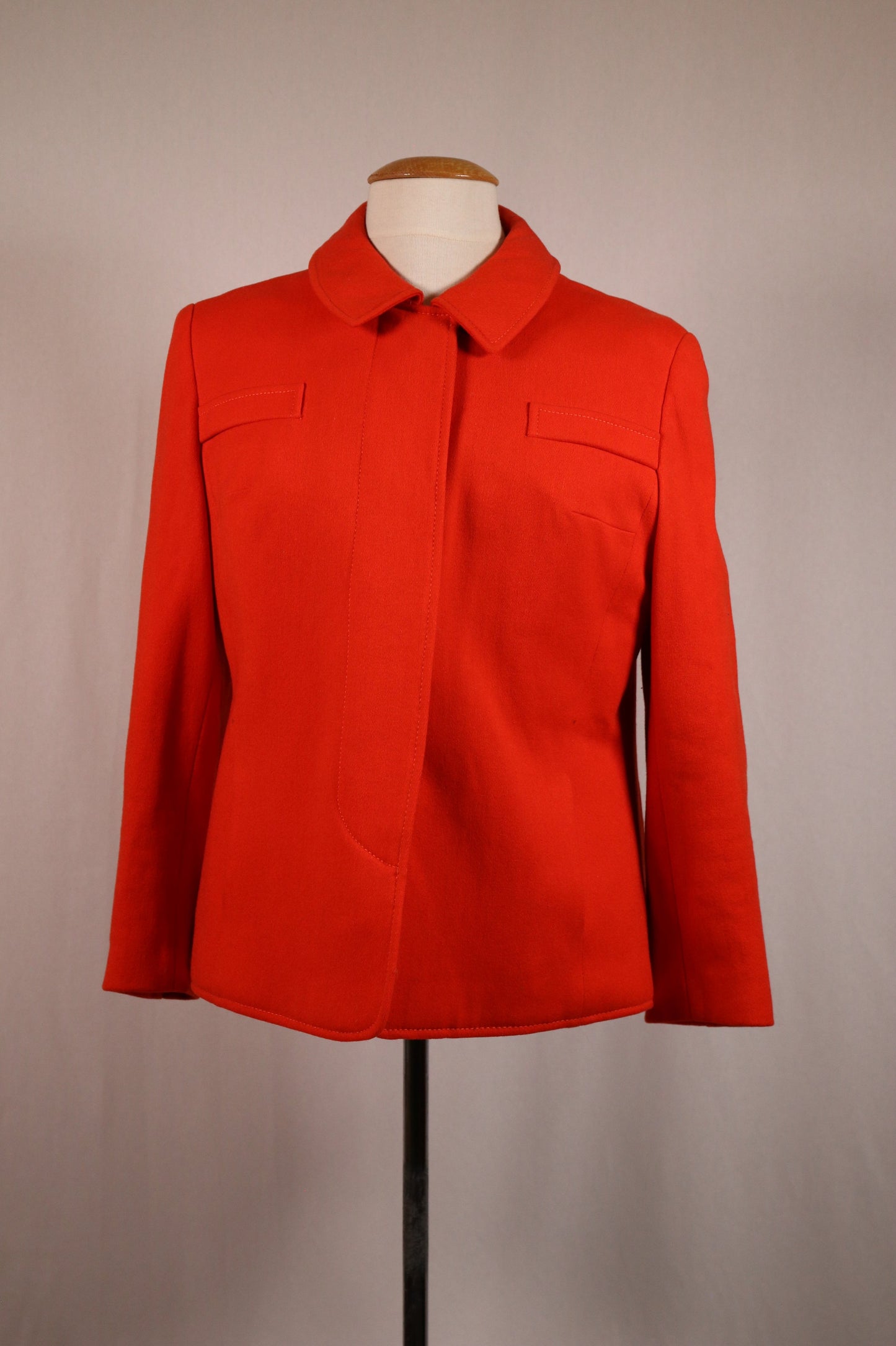 60s coat with cape