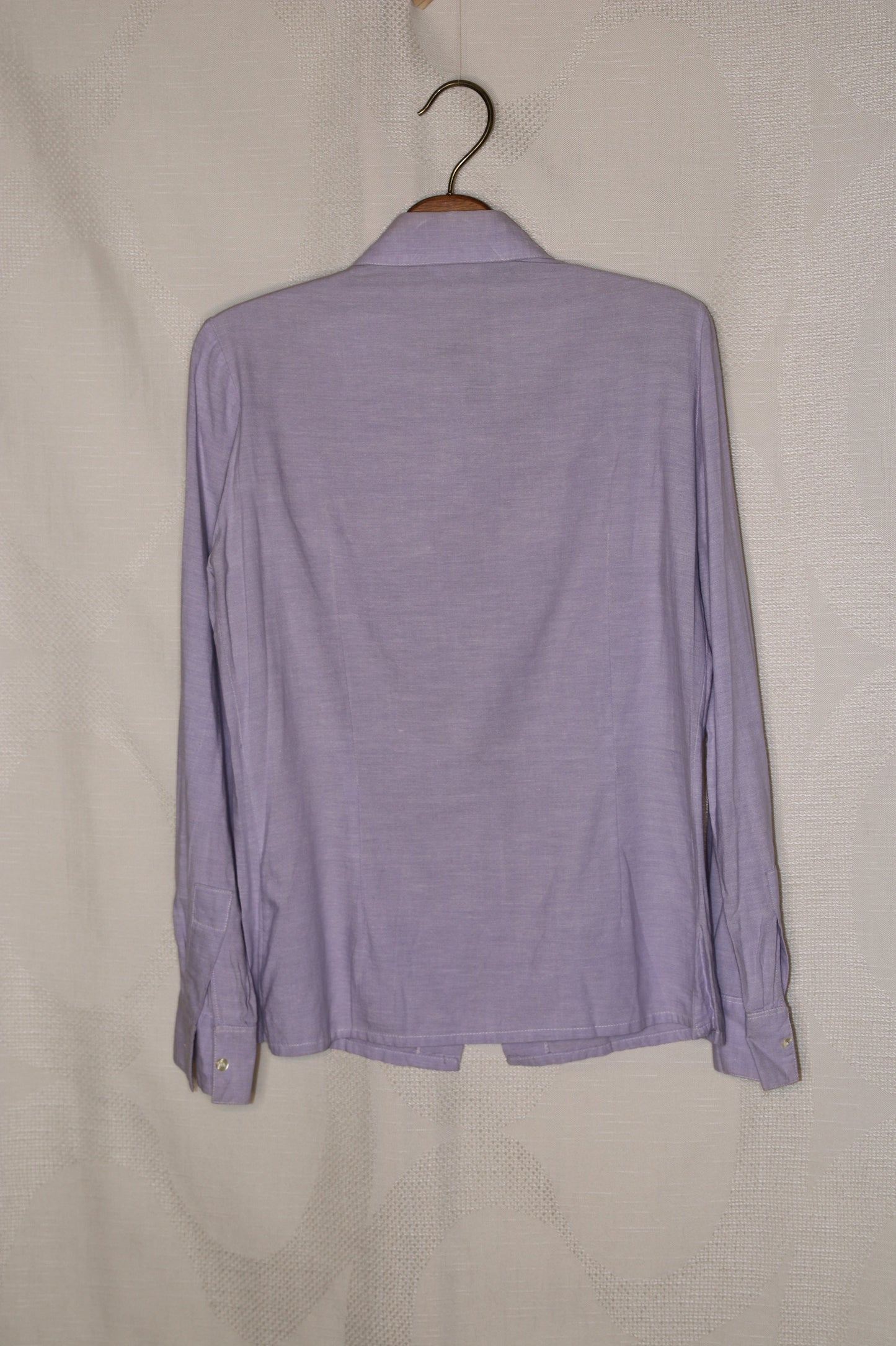 70s Lila dagger collar blouse