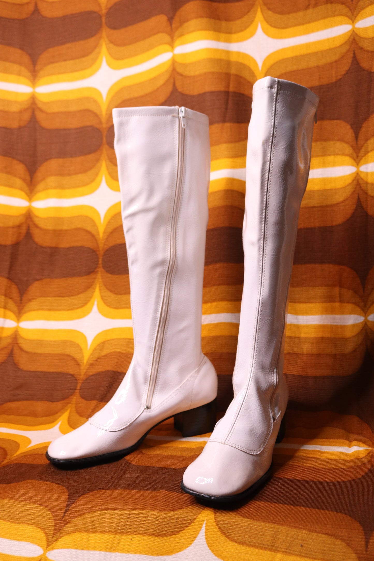 White Go-go boots