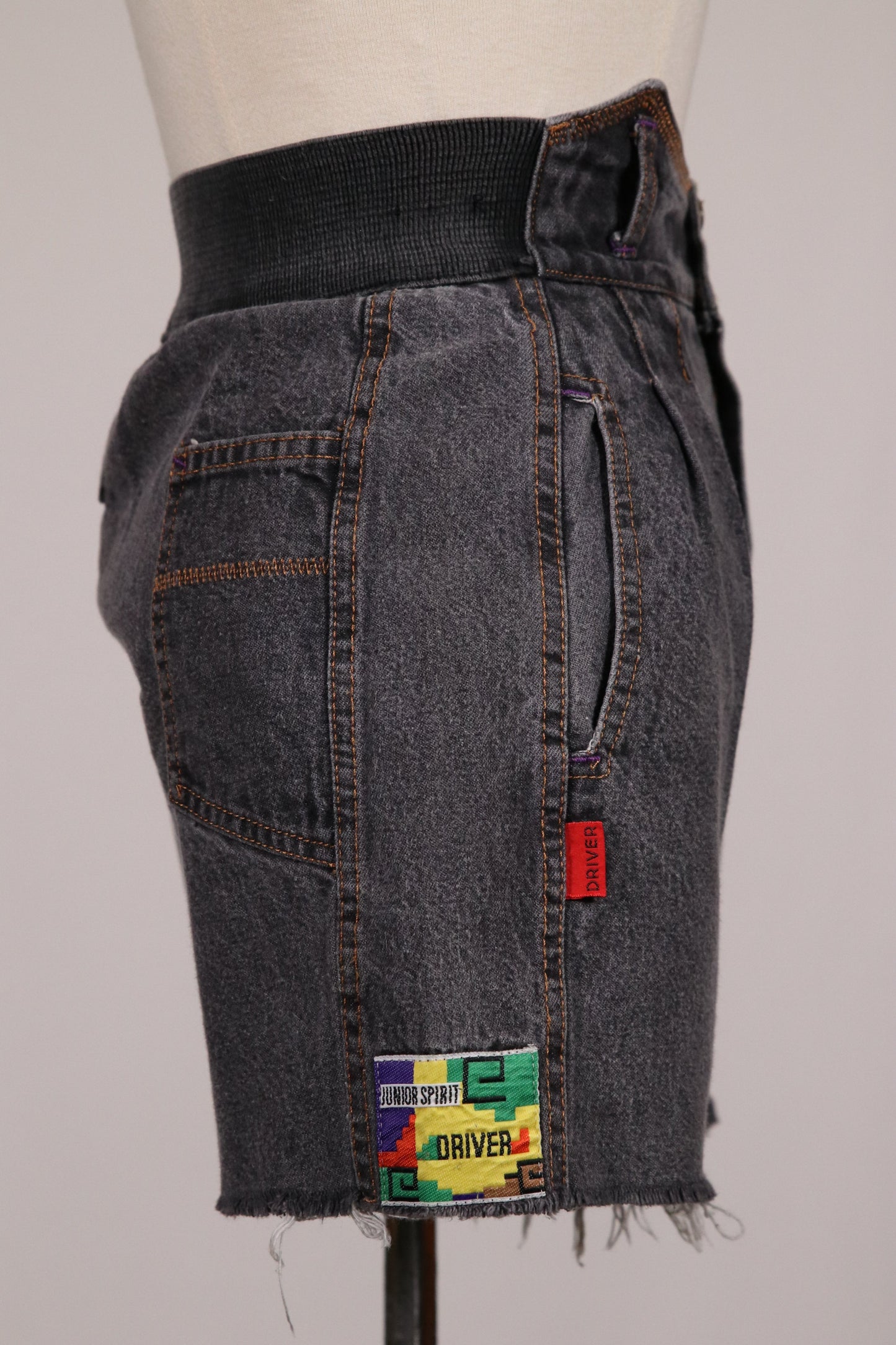 80s denim short