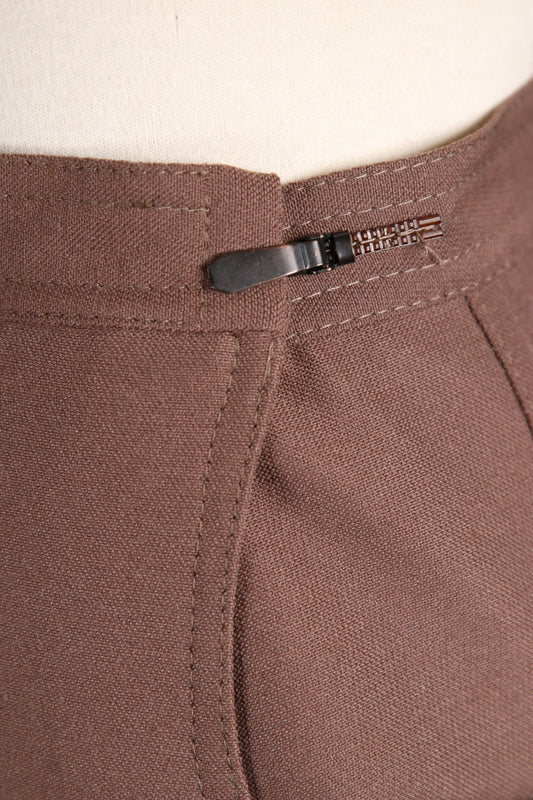 70s flared  adjustable trousers