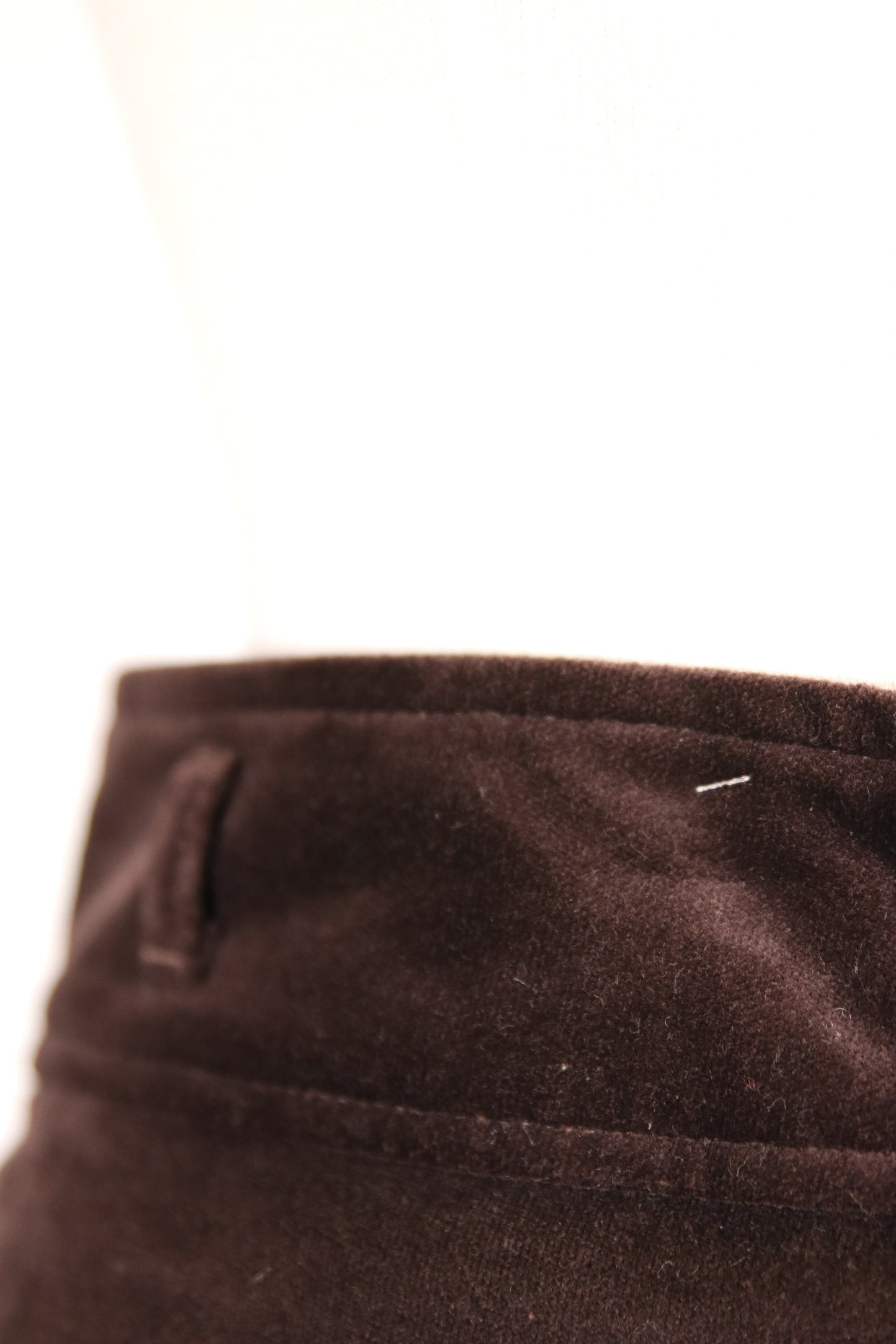 70 brown velvet flares