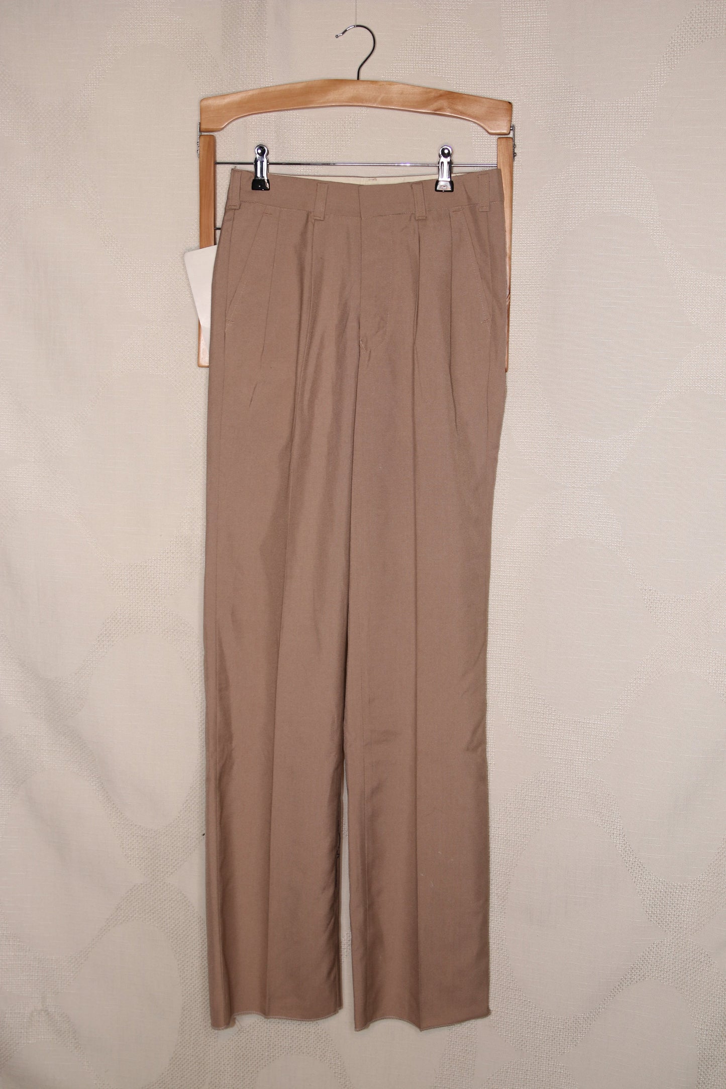70s Deadstock Liver straight trousers