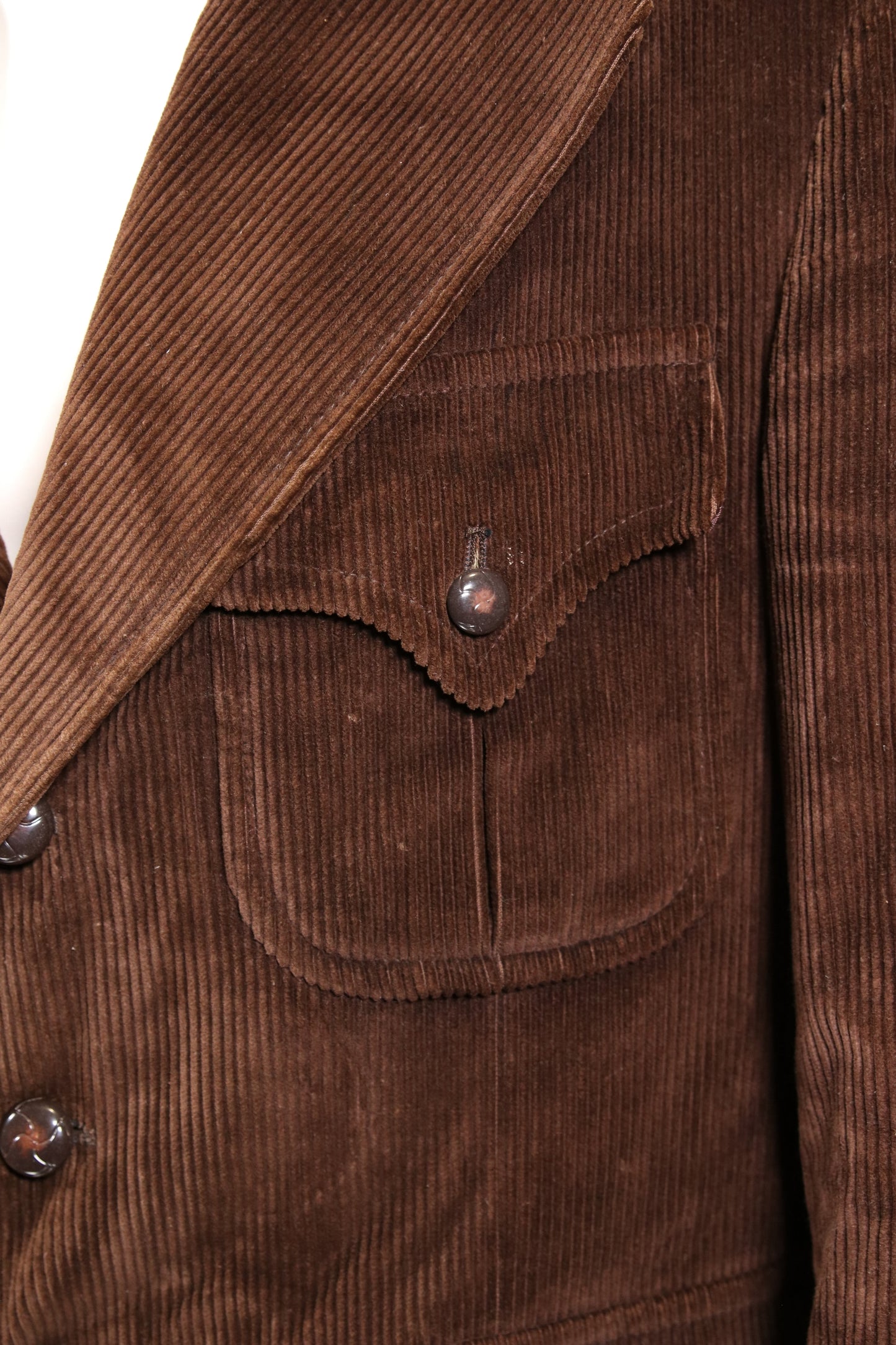 RARE 70s brown corduroy blazer