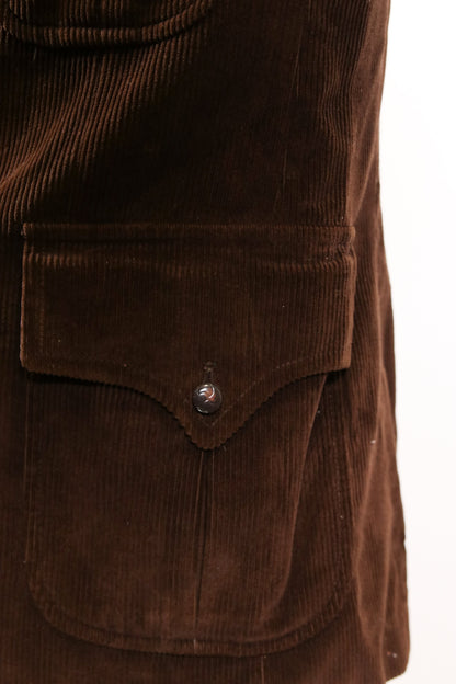 RARE 70s brown corduroy blazer