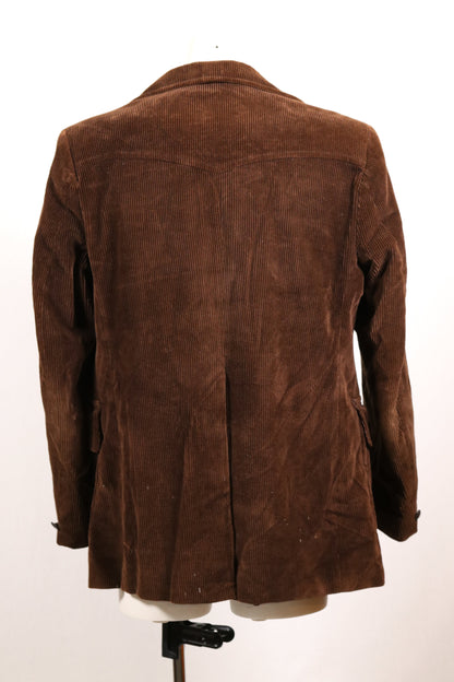 RARE 70s brown corduroy blazer