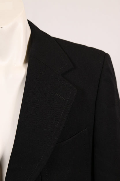 70s black blazer