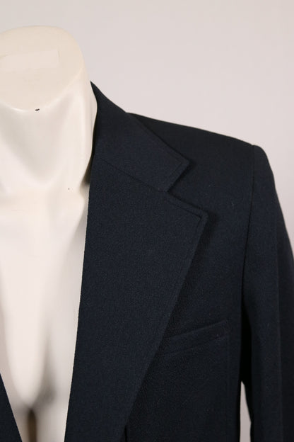 70s navy blue blazer