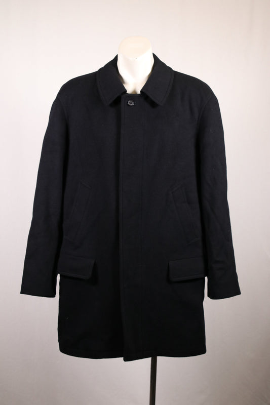 90s wool overcoat