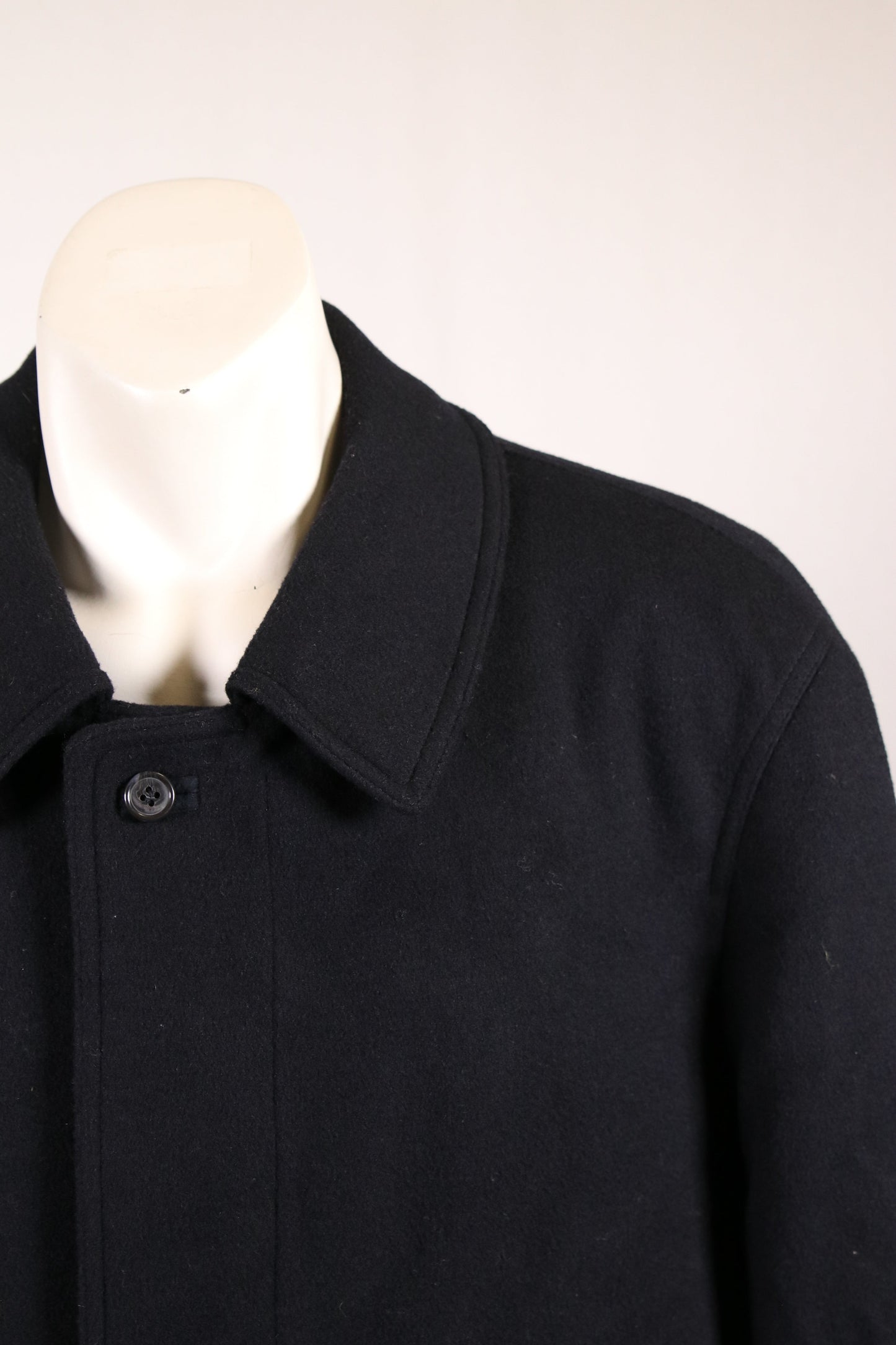 90s wool overcoat