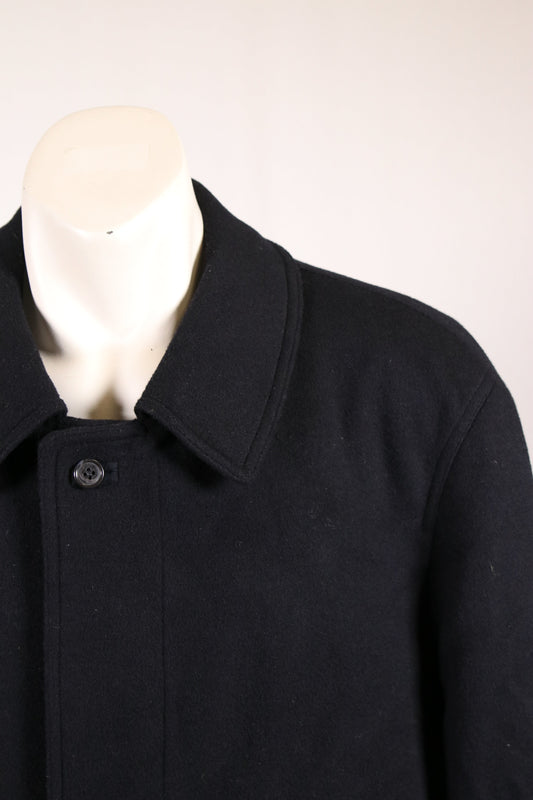 90s wool overcoat