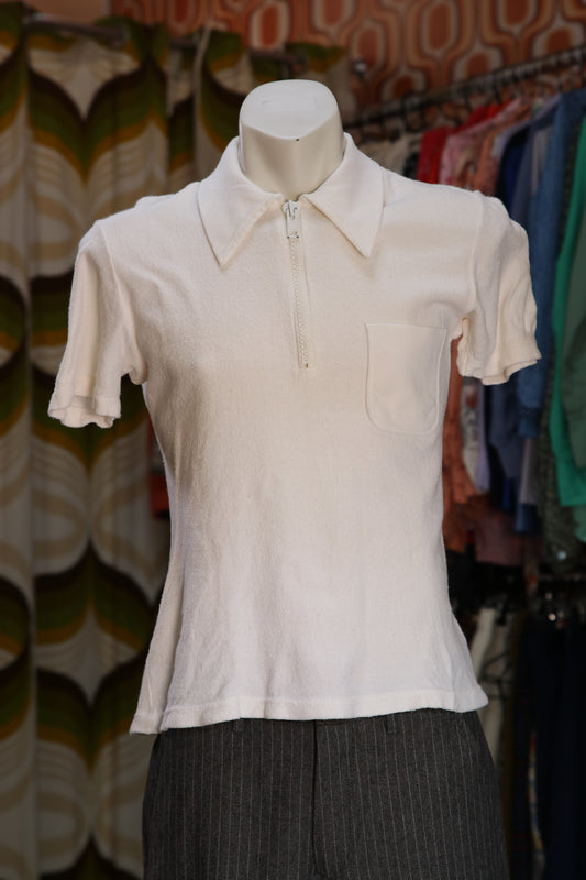 60s Terrycloth poloshirt