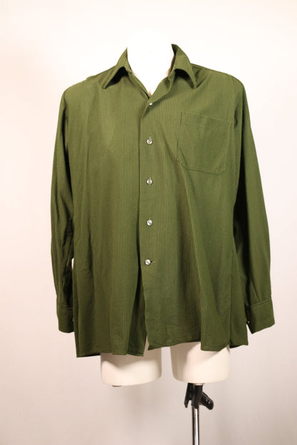80s faux-corduroy shirt