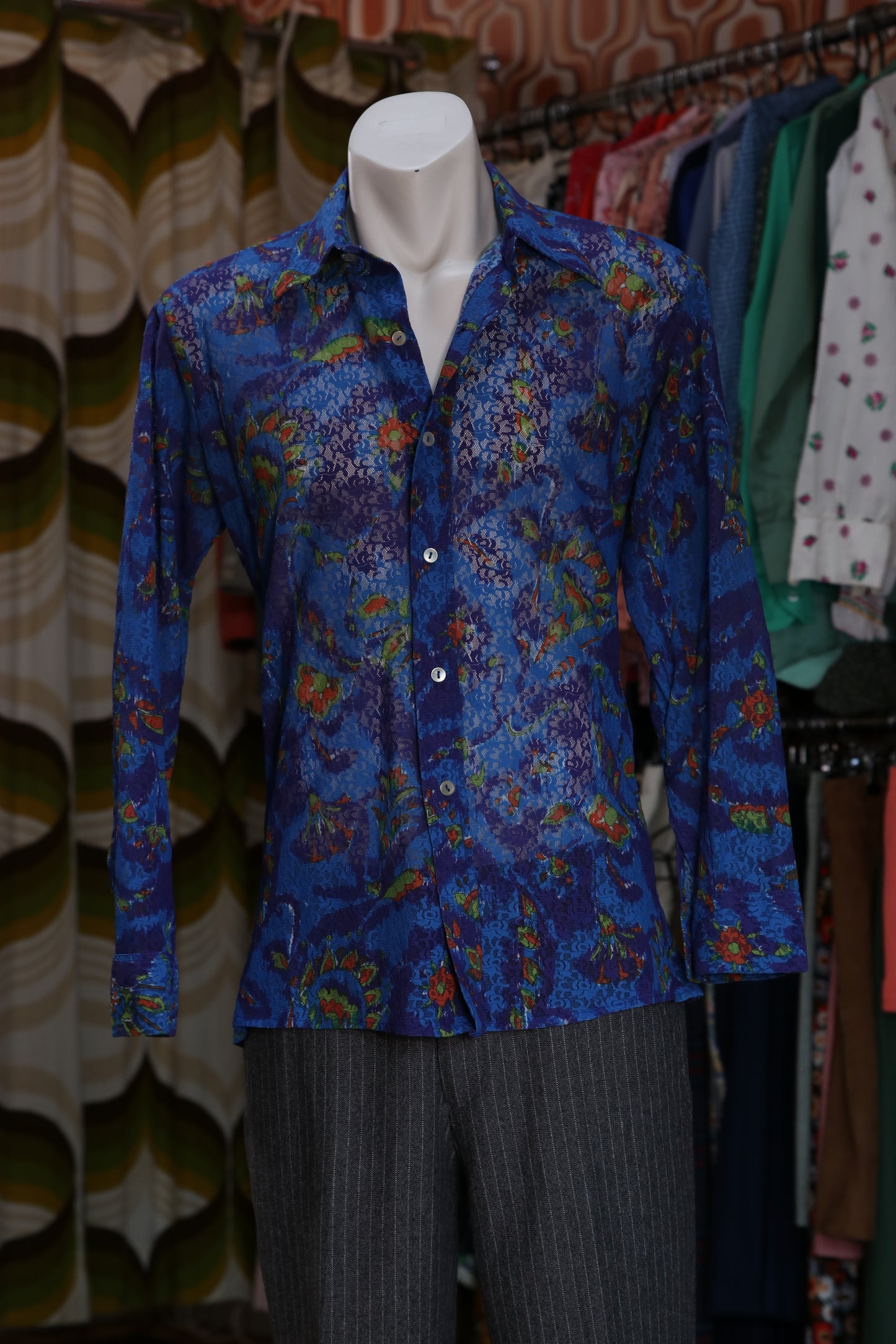 70s Groovy lace shirt